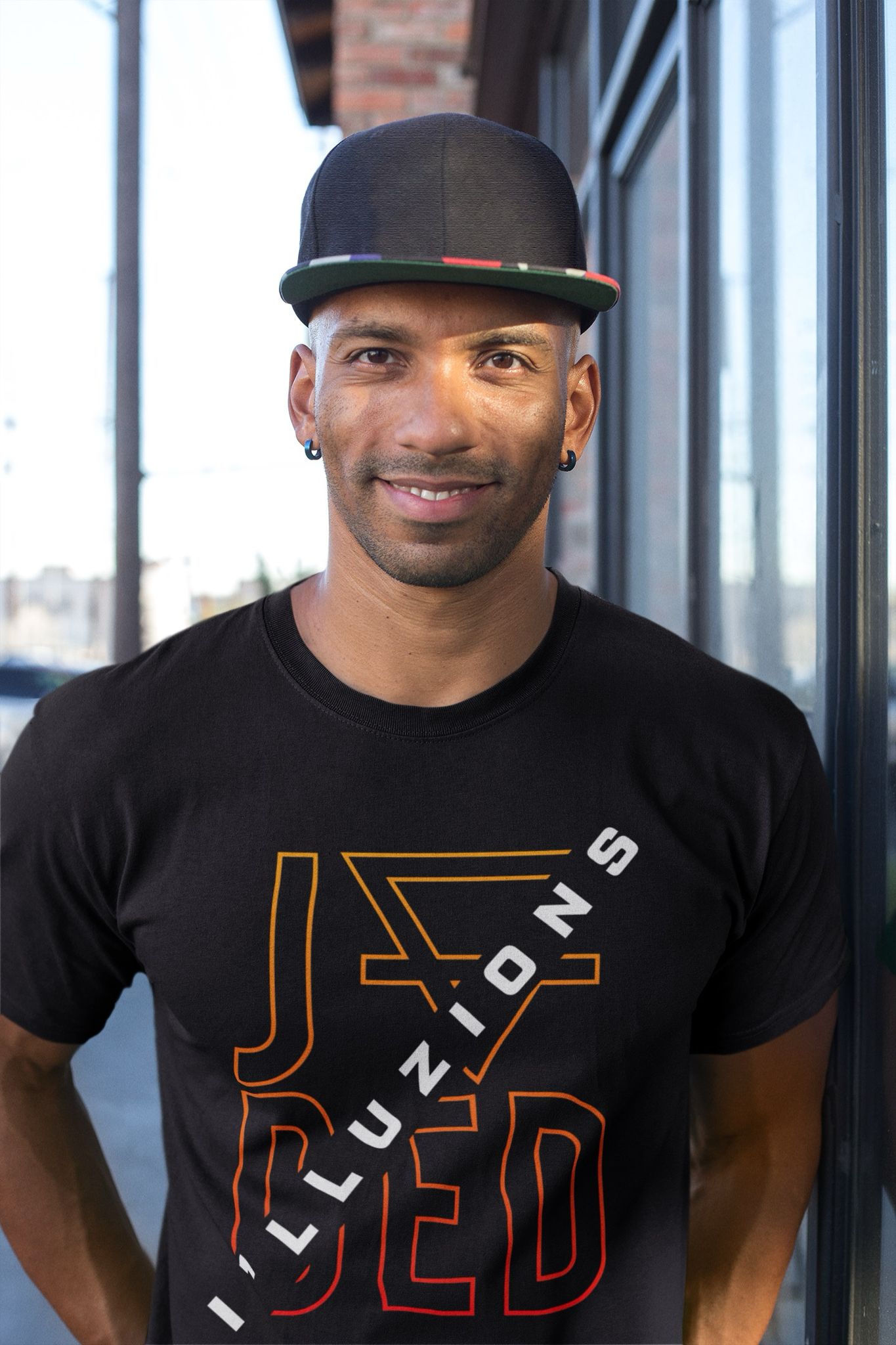 VIBE WARP TEE - JADED I'LLUZIONS