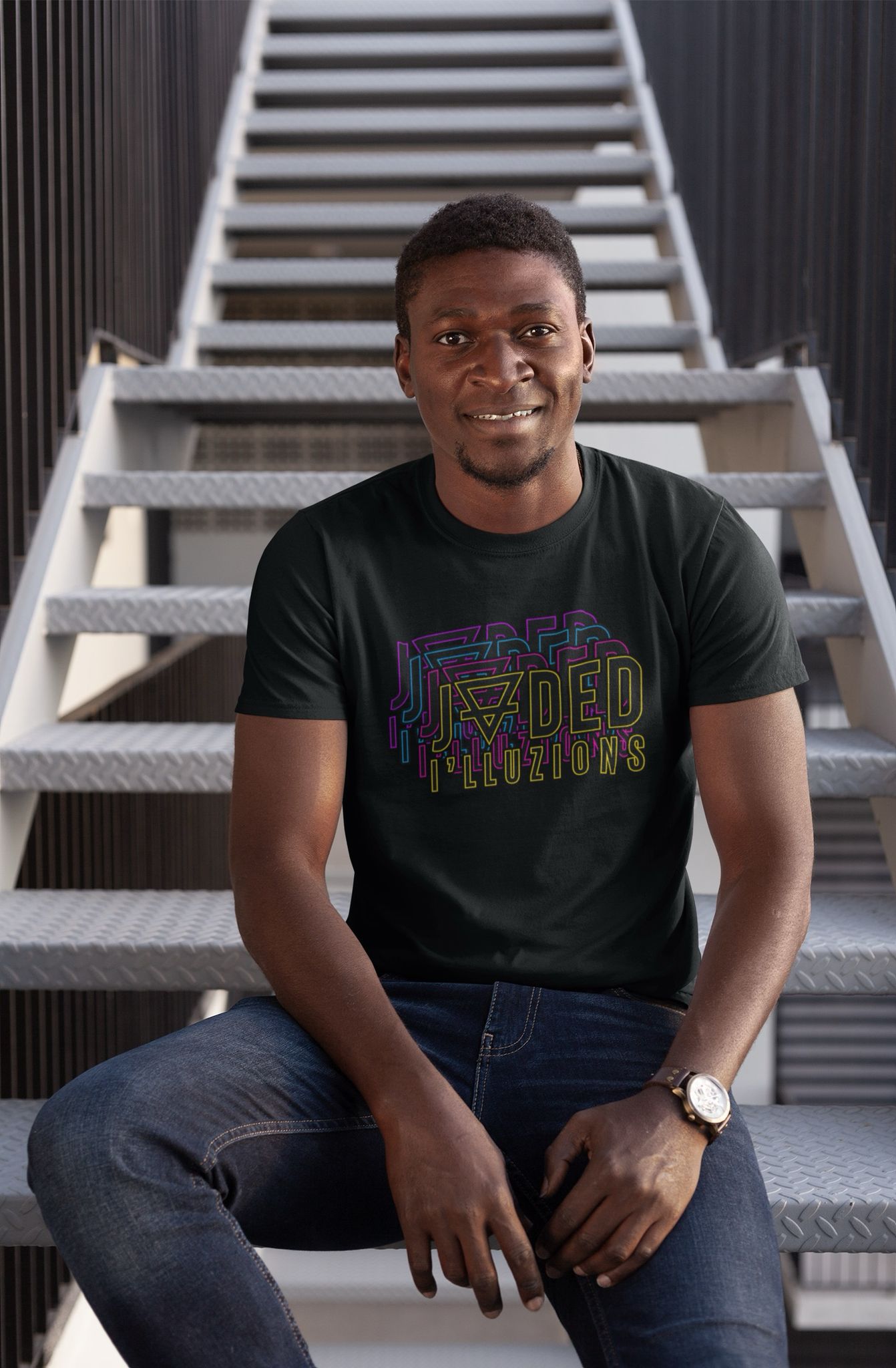 UNDISTORTED VISION GRAPHIC TEE