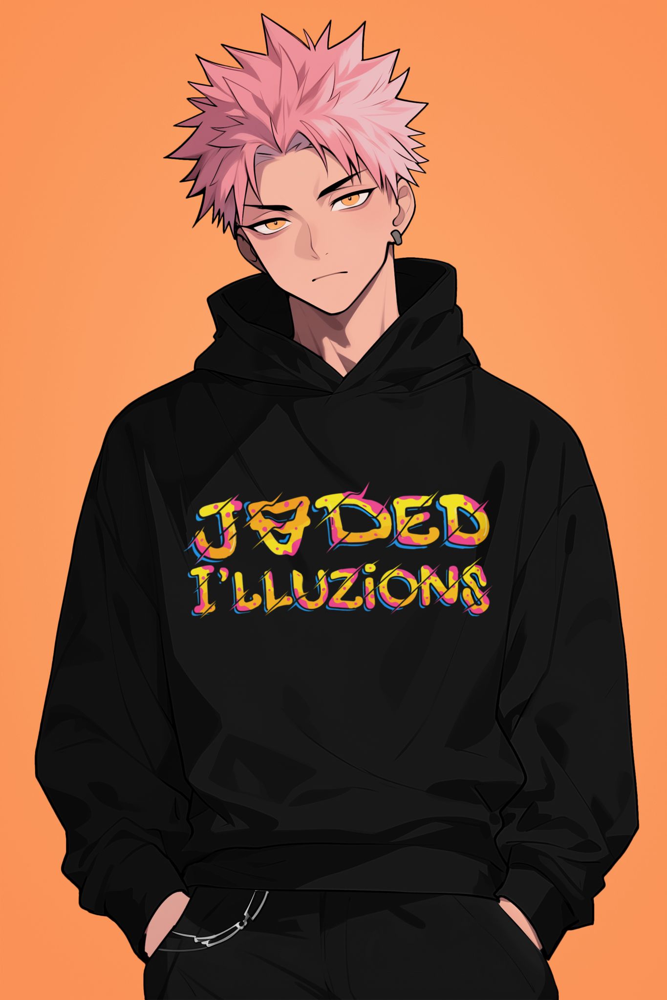 JADED I’LLUZIONS ELEMENTAL HOODIE – BLACK EDITION