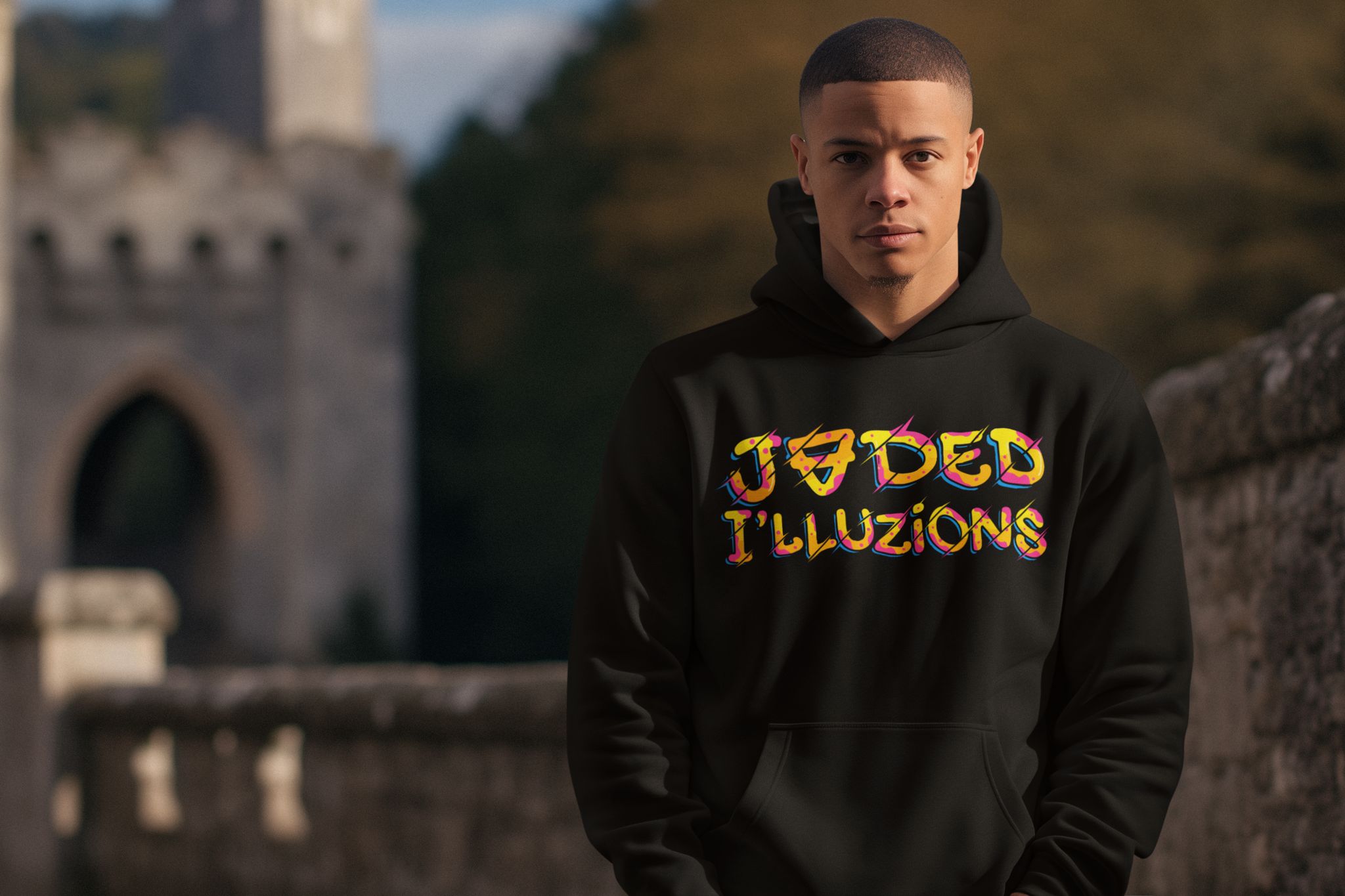 JADED I’LLUZIONS ELEMENTAL HOODIE – BLACK EDITION